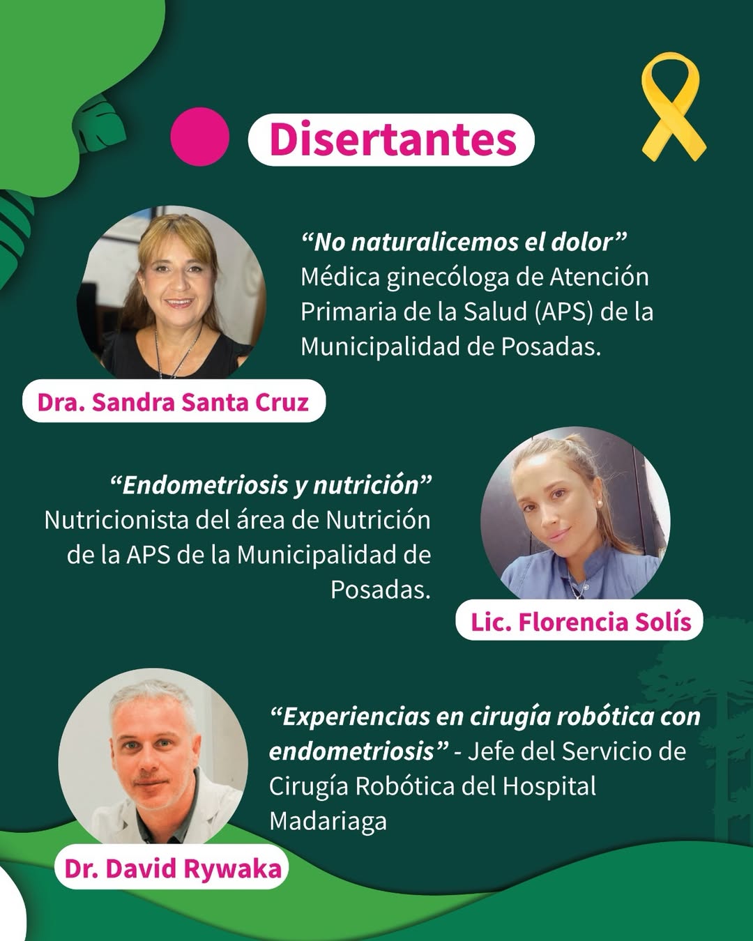<p>Jornada sobre endometriosis: visibilización, diagnóstico y abordaje en Posadas<br />
</p>