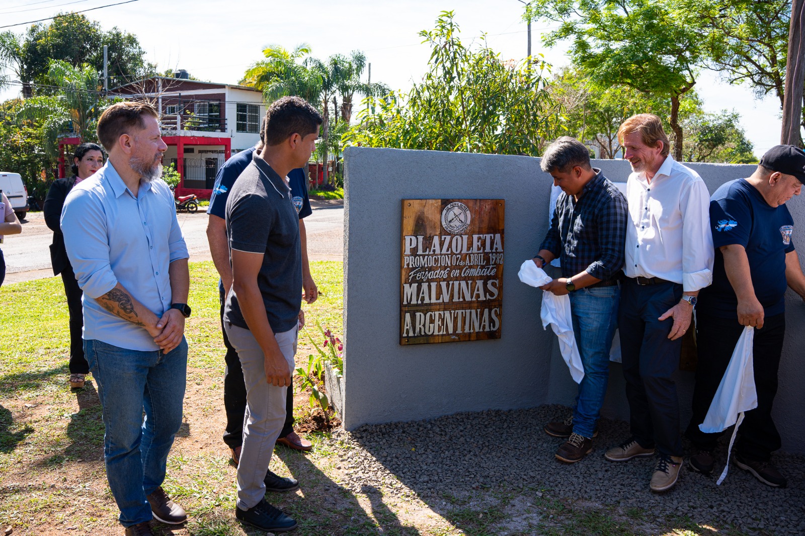 <p>Miguel Lanús celebró sus 122 años homenajeando a los héroes de Malvinas</p>
