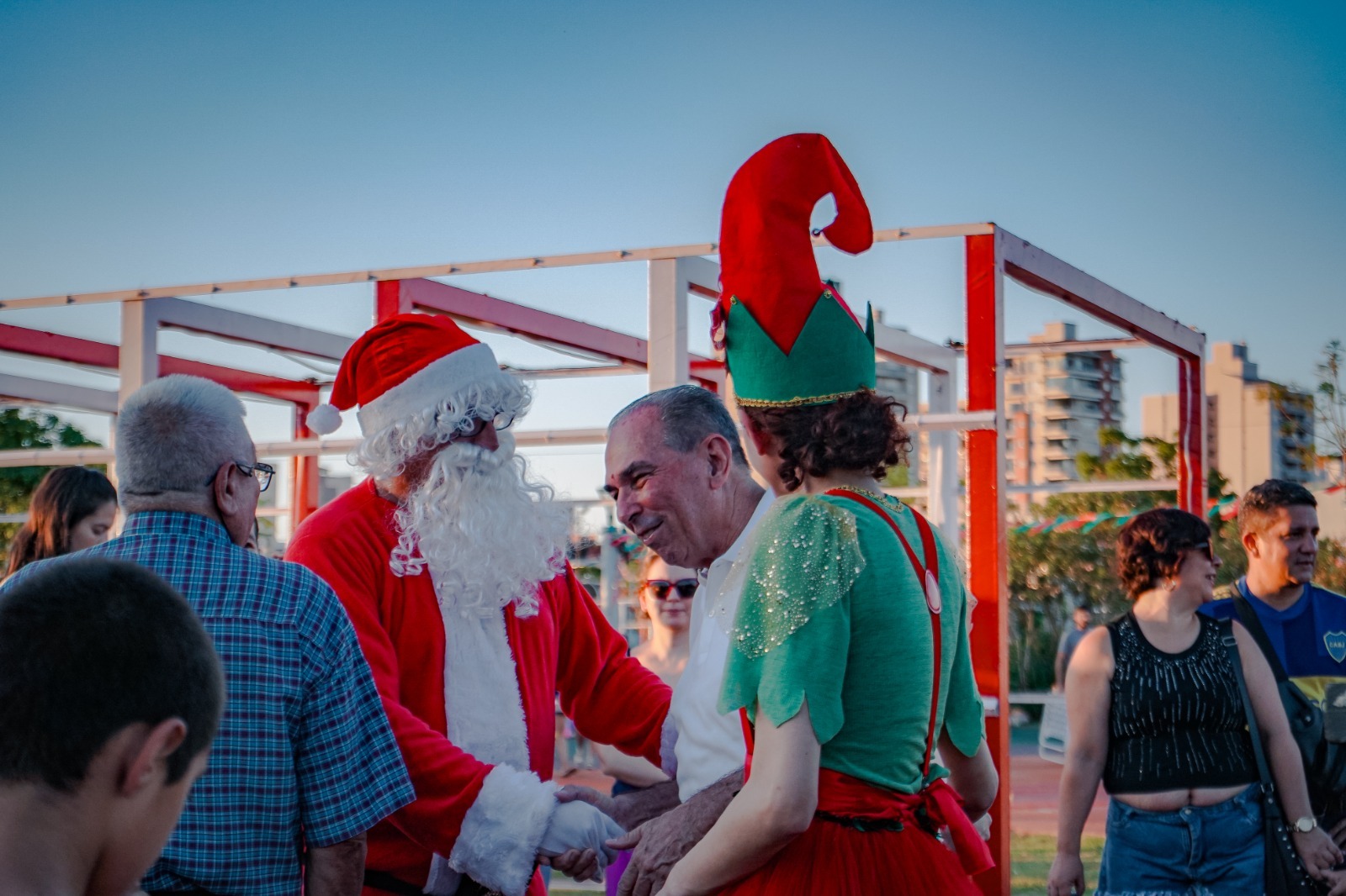 <p>"Papá Noel" recibirá a las familias en el Parque de las Fiestas</p>