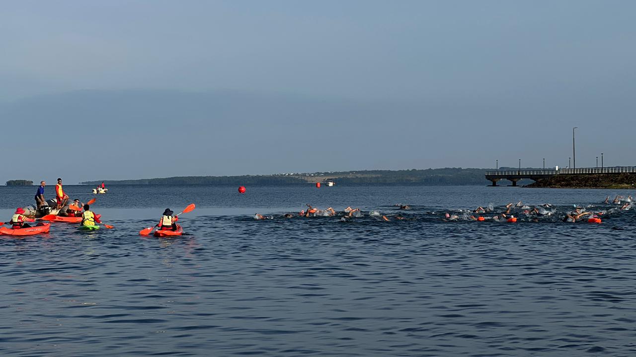 <p>El Brete fue escenario de una nueva edición del Triatlón Nacional Posadas</p>